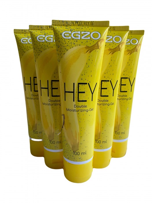 Набор из 5 анальных лубрикантов на водной основе Egzo Hey (по 100 мл.) - EGZO - купить с доставкой в Ижевске