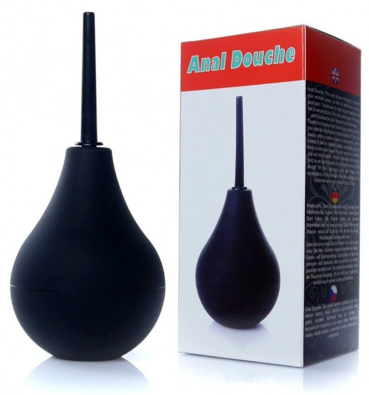 Черный интимный душ-спринцовка - Boys of Toys - купить с доставкой в Ижевске