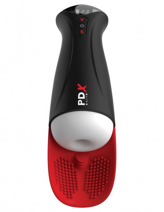 Мастурбатор в колбе с вибрацией Fuck-O-Matic Pro XL - Pipedream - в Ижевске купить с доставкой