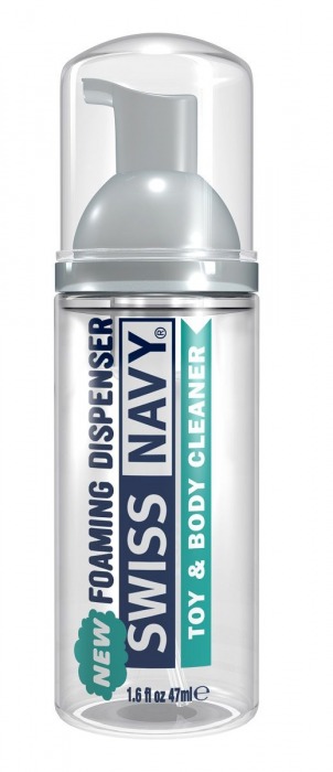 Очищающая пенка для игрушек и тела Toy   Body Cleaner Foamer - 47 мл. - Swiss navy - купить с доставкой в Ижевске