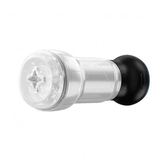 Набор PowerBlow   Feel Pocket Stroker Crystal: мастурбатор и интерактивная насадка - Kiiroo - в Ижевске купить с доставкой