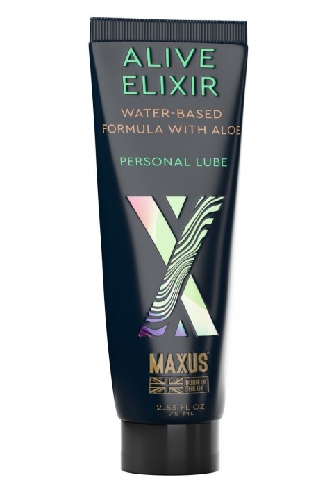 Интимный гель на водной основе MAXUS Alive Elixir - 75 мл. - Maxus - купить с доставкой в Ижевске