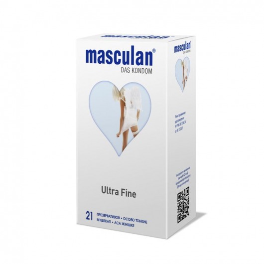 Особо тонкие презервативы Masculan Ultra Fine - 21 шт. - Masculan - купить с доставкой в Ижевске
