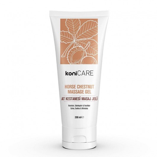 Расслабляющий массажный гель Konicare Horse Chestnut Massage Gel - 200 мл. - KoniCARE - купить с доставкой в Ижевске