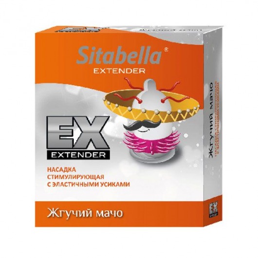 Стимулирующая насадка Sitabella Extender  Жгучий мачо - Sitabella - купить с доставкой в Ижевске