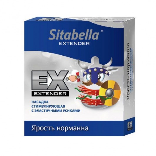 Стимулирующая насадка Sitabella Extender  Ярость норманна - Sitabella - купить с доставкой в Ижевске