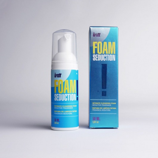 Очищающая пенка для тела Foam Seduction - 50 мл. - INTT - купить с доставкой в Ижевске