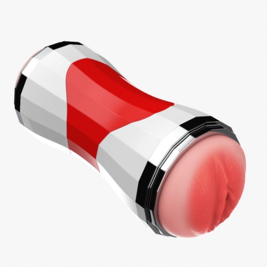 Двусторонний мастурбатор в колбе Power Grip Cup - вагина и ротик - Boys of Toys - в Ижевске купить с доставкой