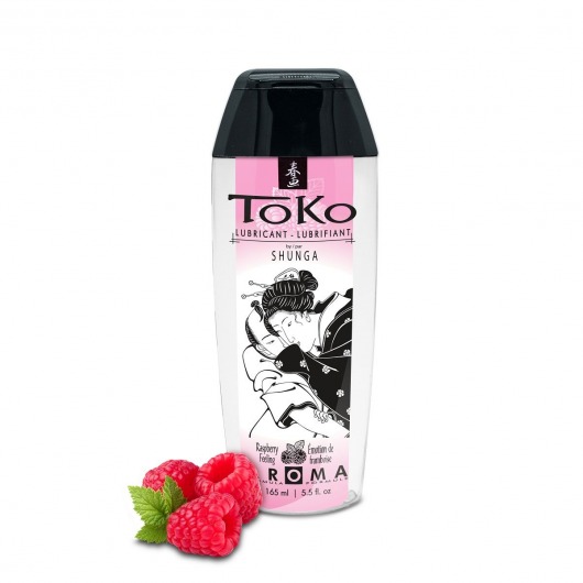Интимная смазка TOKO Aroma Raspberry Feeling с ароматом малины - 165 мл. - Shunga - купить с доставкой в Ижевске