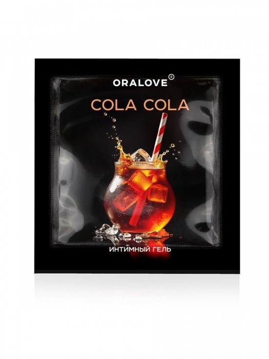 Саше съедобной оральной смазки OraLove с ароматом колы - 3 гр. - Биоритм - купить с доставкой в Ижевске
