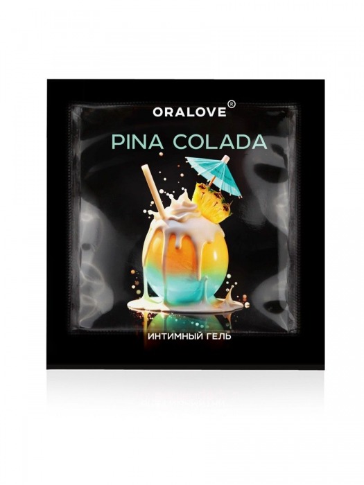 Саше съедобной оральной смазки OraLove с ароматом пина колада - 3 гр. - Биоритм - купить с доставкой в Ижевске