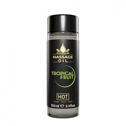 Массажное масло c ароматом тропических фруктов Massage Oil - 100 мл. - HOT - купить с доставкой в Ижевске