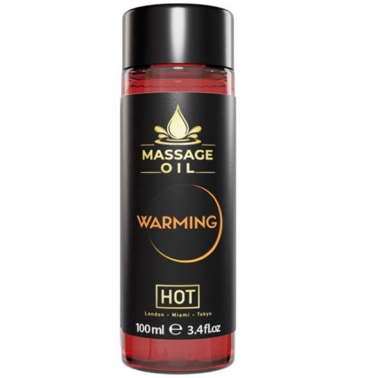 Массажное масло с согревающим эффектом Massage Oil Warming - 100 мл. - HOT - купить с доставкой в Ижевске