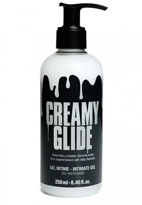 Лубрикант на водной основе Creamy Glide с консистенцией спермы - 250 мл. - Strap-on-me - купить с доставкой в Ижевске