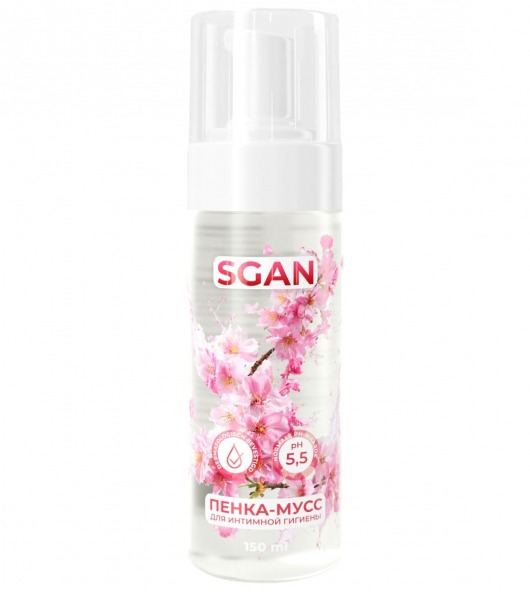 Пенка-мусс для интимной гигиены SGAN с пребиотиками - 150 мл. - SGAN - купить с доставкой в Ижевске