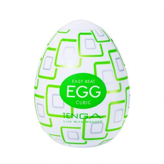 Мастурбатор-яйцо Tenga Egg Cubic - Tenga - в Ижевске купить с доставкой