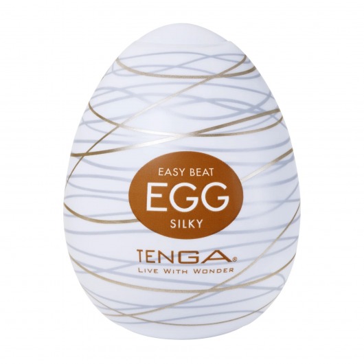 Мастурбатор-яйцо Tenga Egg Silky - Tenga - в Ижевске купить с доставкой