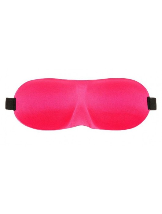 Розовая глухая маска на резинке - Sitabella - купить с доставкой в Ижевске