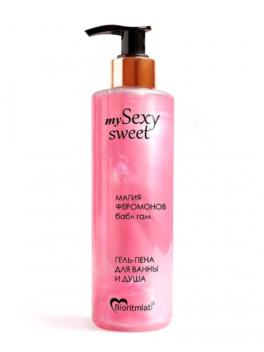 Гель-пена для ванны и душа Sexy Sweet с феромонами и ароматом бабл-гам - 200 мл. -  - Магазин феромонов в Ижевске
