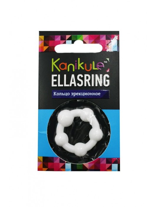 Цветное эрекционное кольцо с шариками Ellasring - Sitabella - в Ижевске купить с доставкой