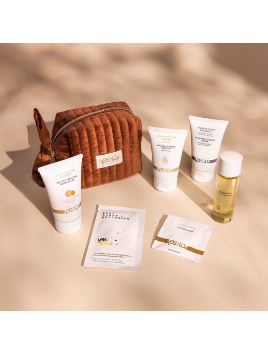 Набор YESforLOV La Trousse Enchantée в коричневой косметичке - YESforLOV - купить с доставкой в Ижевске