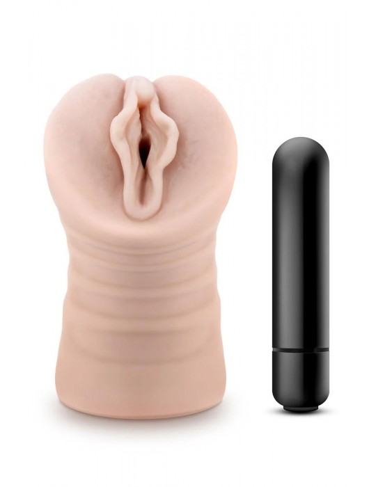 Телесный мастурбатор-вагина Destini - Blush Novelties - в Ижевске купить с доставкой