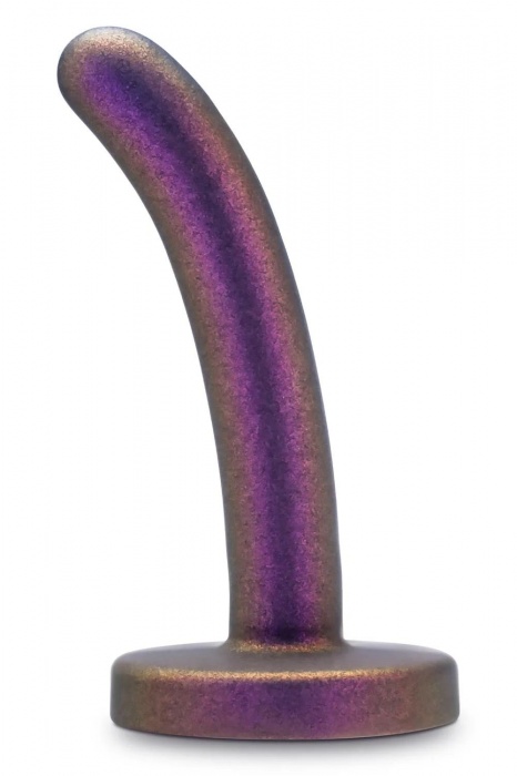 Фиолетовая насадка с гладкой поверхностью Surrender 4.75 Inch Beginner Pegging Dildo - 12 см. - Blush Novelties - купить с доставкой в Ижевске