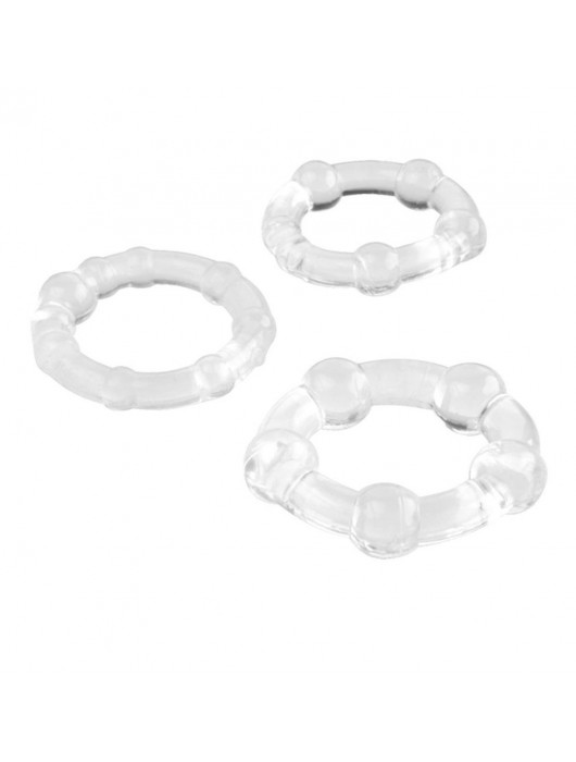 Набор из 3 эрекционных прозрачных колец - Boys of Toys - в Ижевске купить с доставкой