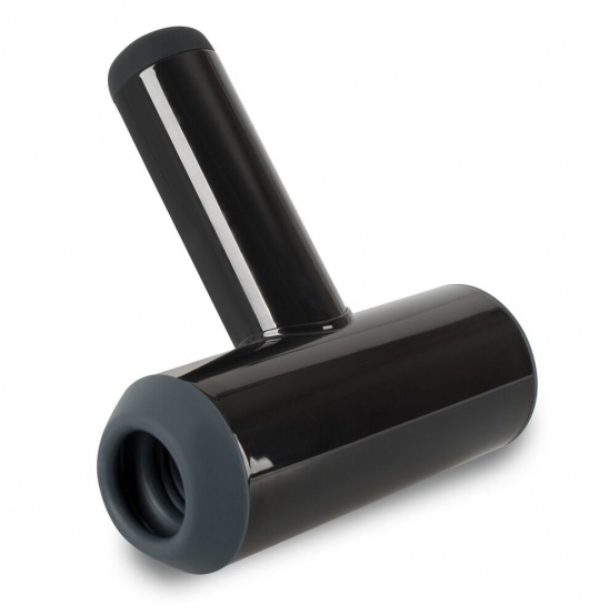 Черный мастурбатор с удобной ручкой Masturbator with 2 Functions - Orion - в Ижевске купить с доставкой