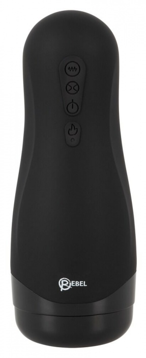 Черный вибромастурбатор с подогревом Masturbator with 3 Functions - Orion - в Ижевске купить с доставкой