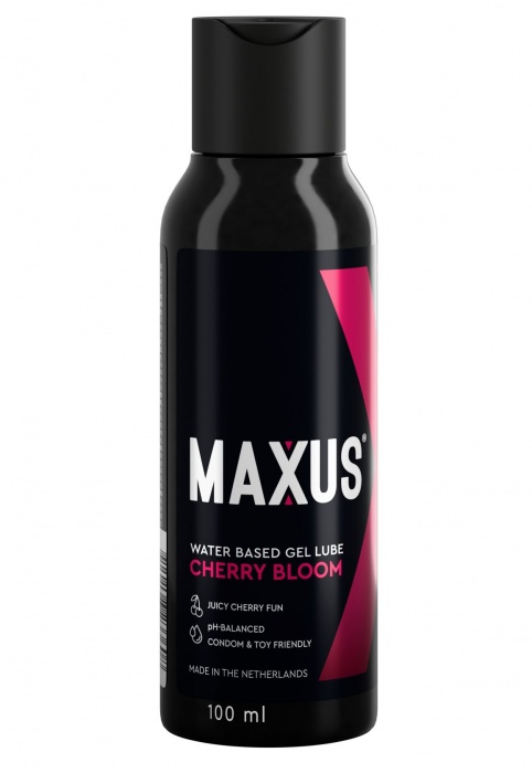 Лубрикант на водной основе MAXUS Cherry Bloom - 100 мл. - Maxus - купить с доставкой в Ижевске