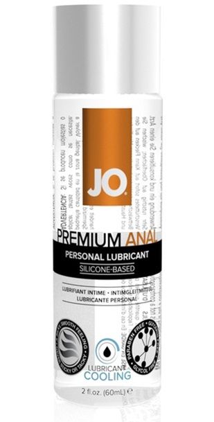 Анальный охлаждающий лубрикант на силиконовой основе JO PREMIUM ANAL COOLING - 60 мл. - System JO - купить с доставкой в Ижевске