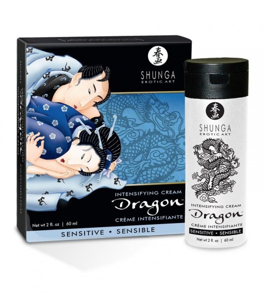 Интимный мужской крем SHUNGA DRAGON SENSITIVE - 60 мл. - Shunga - купить с доставкой в Ижевске