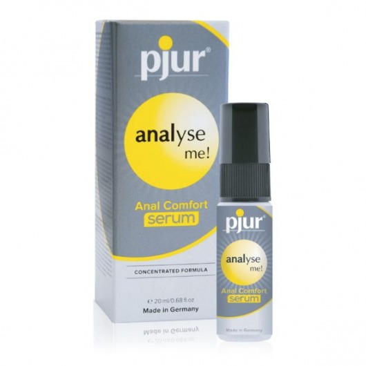 Анальный спрей pjur ANALYSE ME Serum - 20 мл. - Pjur - купить с доставкой в Ижевске