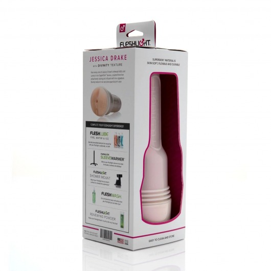 Мастурбатор-вагина Fleshlight Girls - Jessica Drake Heavenly - Fleshlight - в Ижевске купить с доставкой