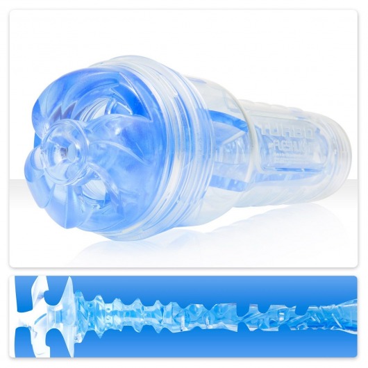 Мастурбатор Fleshlight Turbo - Trust Blue Ice - Fleshlight - в Ижевске купить с доставкой
