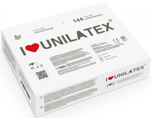 Ультратонкие презервативы Unilatex Ultra Thin - 144 шт. - Unilatex - купить с доставкой в Ижевске