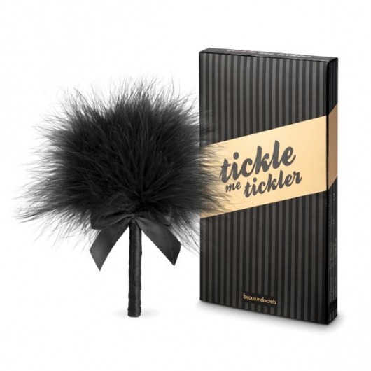 Пуховка для эротических игр Tickle Me Tickler - Bijoux Indiscrets - купить с доставкой в Ижевске