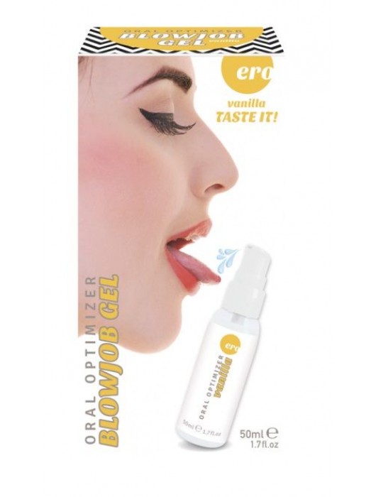 Увлажняющий гель для орального секса с ароматом ванили - 50 мл. - Ero - купить с доставкой в Ижевске