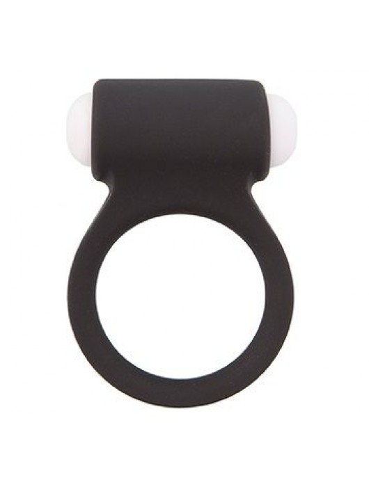 Чёрное эрекционное виброкольцо LIT-UP SILICONE STIMU RING 3 BLACK - Dream Toys - в Ижевске купить с доставкой