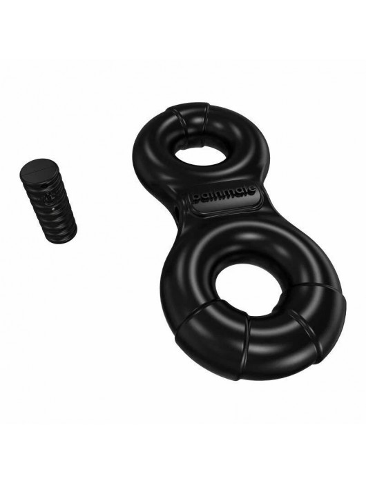 Чёрное эрекционное виброкольцо Eight - Bathmate - в Ижевске купить с доставкой