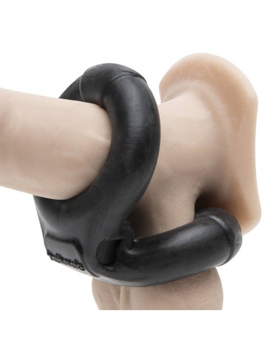 Чёрное эрекционное виброкольцо Eight - Bathmate - в Ижевске купить с доставкой