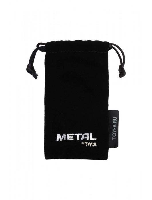 Серебристая анальная пробка с прозрачным кристаллом-сердцем - 8 см. - ToyFa - купить с доставкой в Ижевске