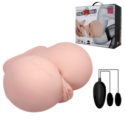 Вагина и анус с вибрацией CrazyBull Vagina and Ass - Baile - в Ижевске купить с доставкой