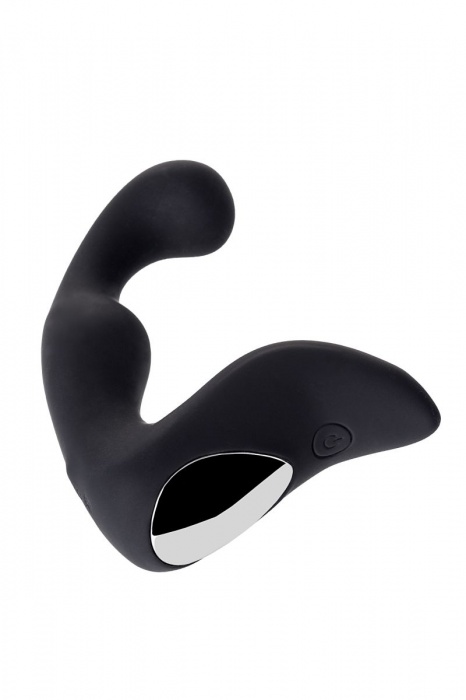 Чёрный изогнутый вибростимулятор простаты Erotist - Erotist Adult Toys - в Ижевске купить с доставкой