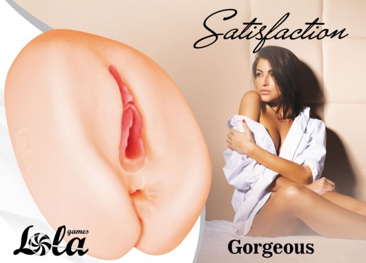 Мастурбатор с 2 тоннелями Satisfaction Gorgeous - Lola Games - в Ижевске купить с доставкой