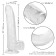 Прозрачный фаллоимитатор Size Queen 6  - 20,25 см. - California Exotic Novelties