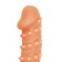 Телесная закрытая насадка с пупырышками Cock Sleeve Size L - 17,6 см. - KOKOS - в Ижевске купить с доставкой
