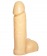 Пустотелый фаллоимитатор телесного цвета - 16,7 см. - Джага-Джага купить с доставкой в интернет-магазине Orgasmix в Ижевске Пустотелый фаллоимитатор телесного цвета - 16,7 см. - Джага-Джага