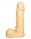 Пустотелый фаллоимитатор телесного цвета - 16,7 см. - Джага-Джага купить с доставкой в интернет-магазине Orgasmix в Ижевске Пустотелый фаллоимитатор телесного цвета - 16,7 см. - Джага-Джага